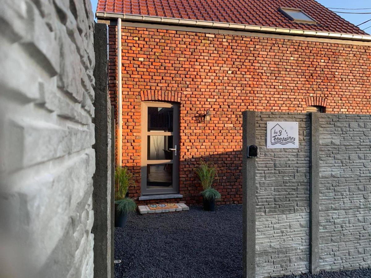 Villa Les 3 fontaines Entre Mons et Tournai et à 15km de Pairi Daiza Beloeil Esterno foto